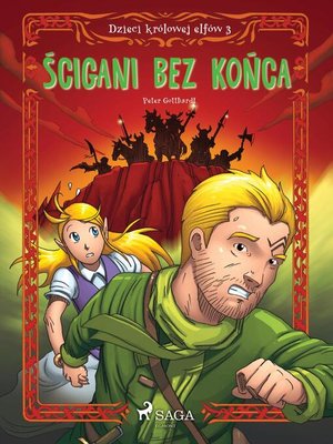 cover image of Dzieci królowej elfów 3--Ścigani bez końca